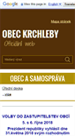 Mobile Screenshot of krchleby-kh.cz