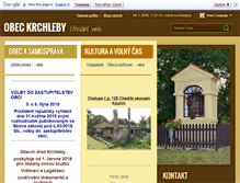 Tablet Screenshot of krchleby-kh.cz